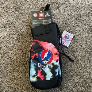 GRATEFUL DEAD 686 Tie Dye Gloves Mitts